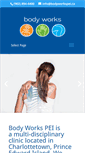Mobile Screenshot of bodyworkspei.ca