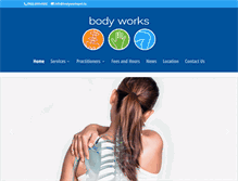 Tablet Screenshot of bodyworkspei.ca